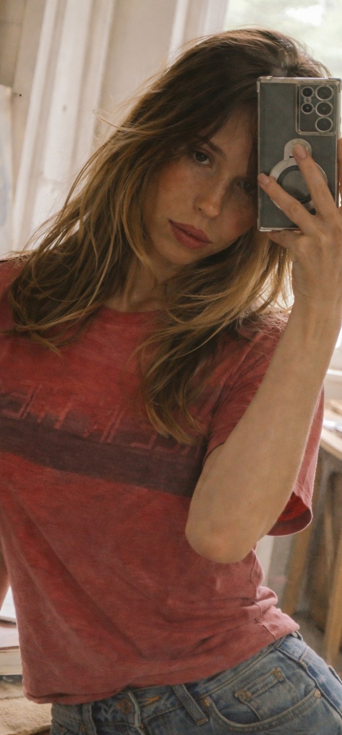 Si ya mis piernas te pone... ni te imaginas verme.